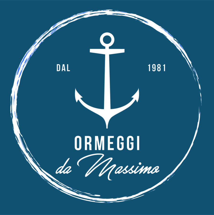 Ormeggi da Massimo Negative Logo - Brignetti Longoni Design Studio