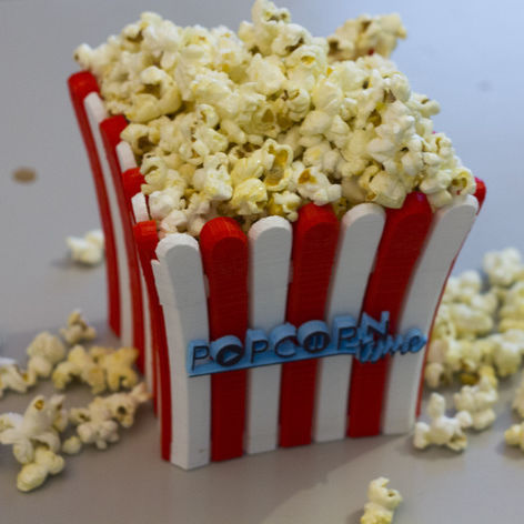 3dprinted Popcorn time bucket