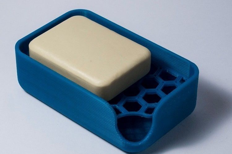 3d printed soap holder - dry soap