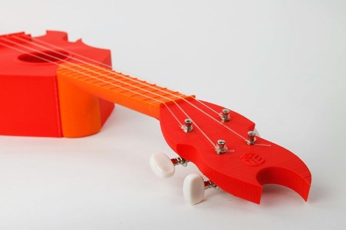 3d printed ukulele
