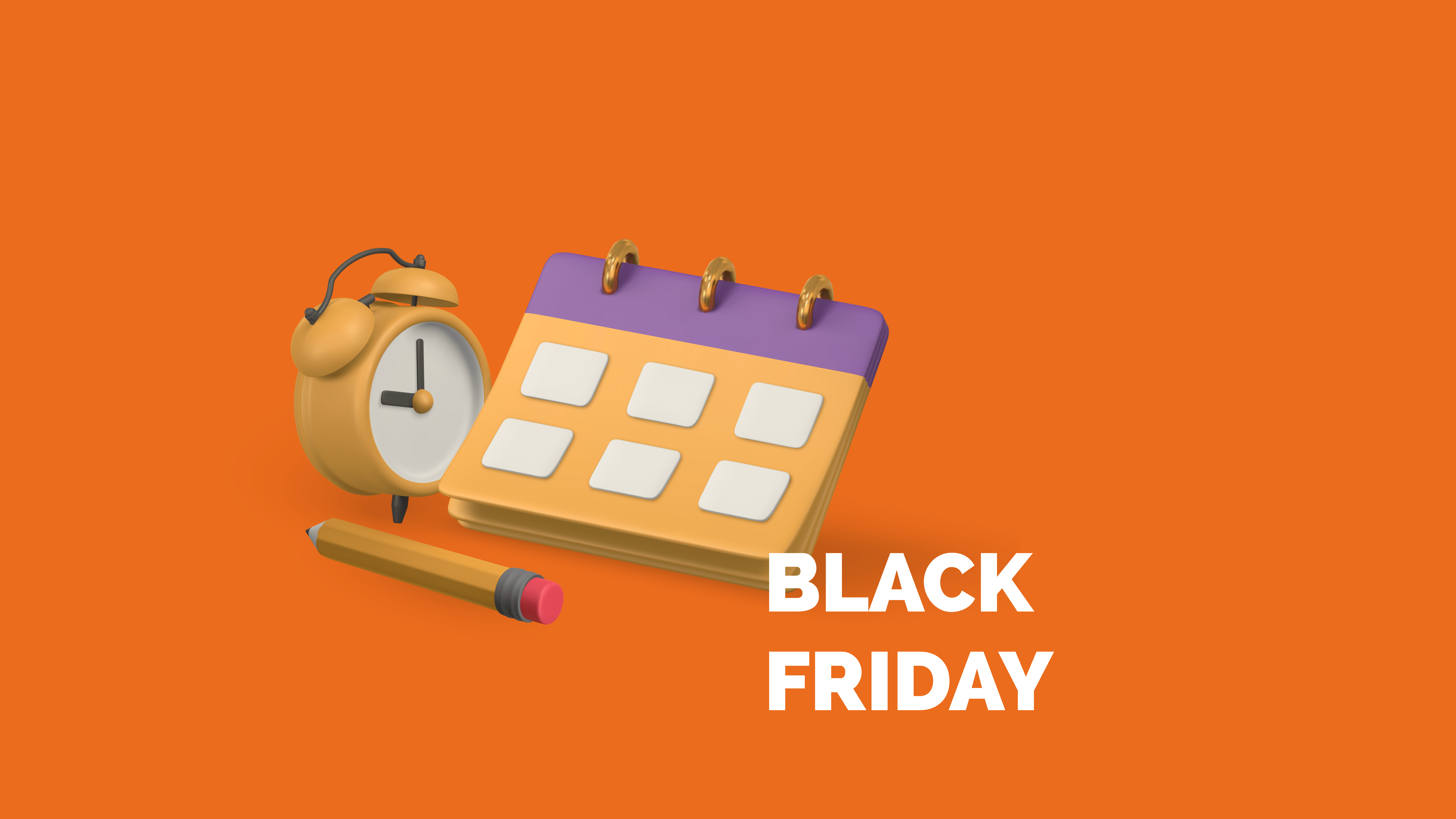 Sveglia e calendario: come fare pubblicità alla tua attività per il black friday